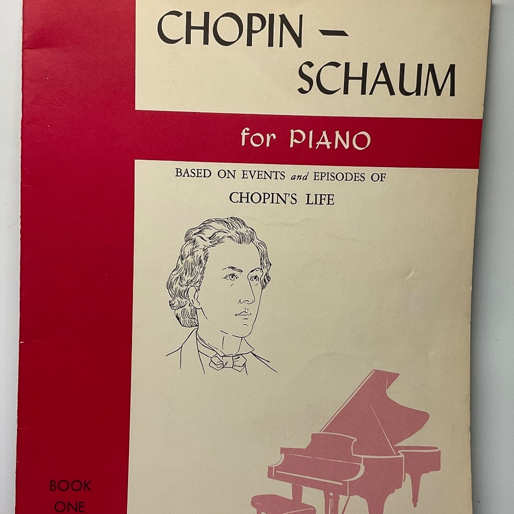 “Vintage 1947 Chopin Schaum Piano Book One – Belwin Mills Sheet Music” - Picture 6 of 6